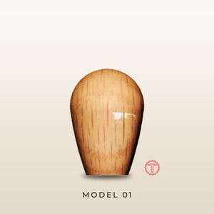 Roadster Rise – Solid Oak Gear Knob – Precision-Crafted & Hand-Finished – Bespoke Threaded – Custom Wooden Car Gift