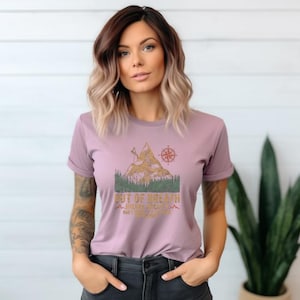 Funny Hiking T-Shirt: Vintage Mountain Graphic Tee, Outdoorsy Gift