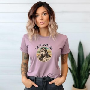 Jesus Facepalm “I’m Telling Dad”  Tee | Funny Christian Meme Shirt | Religious Humor Unisex T‑Shirt