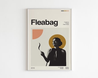 Fleabag Poster | Minimalist TV Show Art Print
