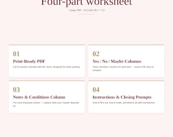 Yes No Maybe Couples Bucket List, Sex Bucket List, Bedroom Goals Worksheet