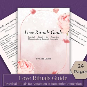 Love Attraction Rituals PDF – Call in a Partner, Strengthen Relationship, Protection Talisman, Venus Magic Guide