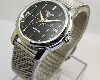 Vintage Seiko 6309-508A Automatic Day/Date Black Dial Men\'s Wristwatch Vintage Seiko 5 6309-508A Automatic Men main image 4