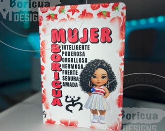 Personalized Puerto Rican Woman Journal: Boricua Design Lined Notebook