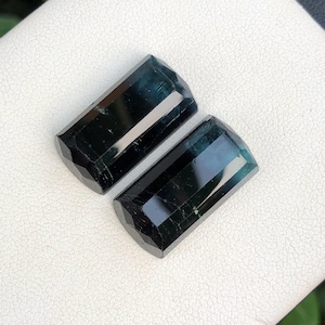 Rare Bicolor Tourmaline Rose Cuts – Natural Loose Stones for Rings, Earrings & Pendants