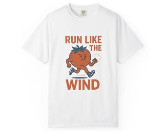 Camiseta Run Like the Wind: ropa deportiva unisex de algodón