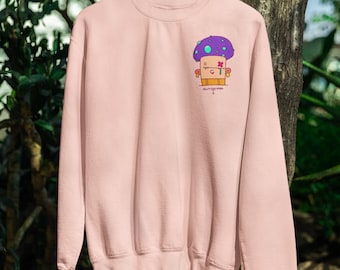 Camiseta de hongo psicodélico: camiseta gráfica de dibujos animados alucinantes