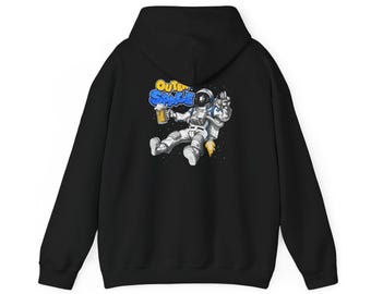 Sudadera con capucha de cerveza de astronauta: Galaxy Space Brew