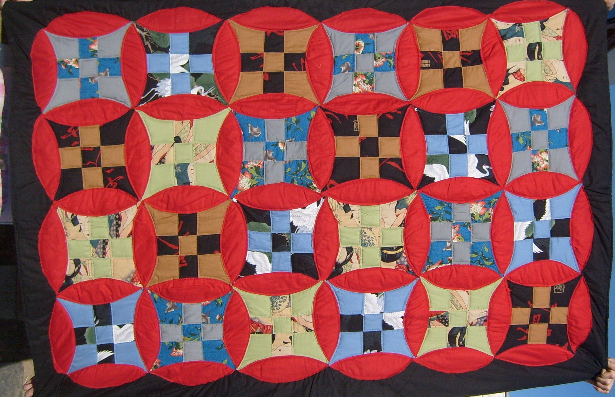 MADE TO ORDER Glorified Nine Patch Handmade Quilt Etsy