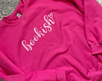 Bookish SVG | Graphic Sweatshirt SVG | Book Lover SVG | Reading Svg |Design for Cricut | Digital Download