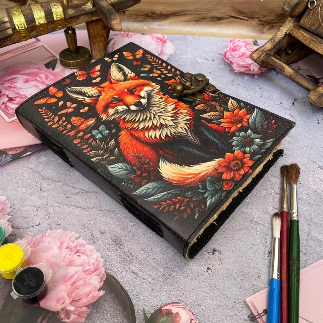 Rustic Refillable Vintage Wolf Moon Leather Journal: Refillable Rustic Notebook - Etsy