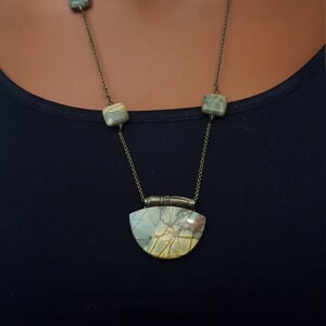 Picture Jasper Pendant