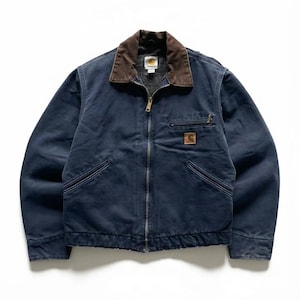 Carhartt J97 Detroit Jacket Blue - Etsy