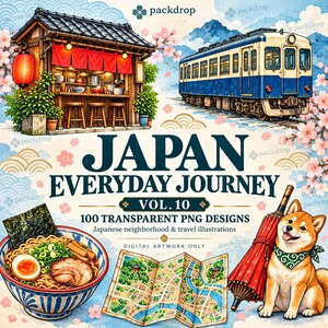 Japan Everyday Journey Vol.10 - Japan Everyday Journey collection cover. Watermarked preview; purchased artwork has no watermark.