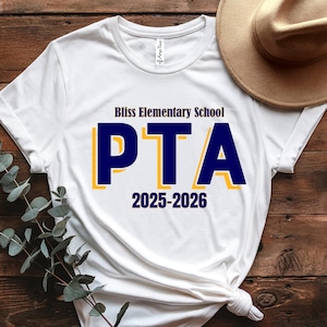 Custom Parent Teacher Organization Association Shirt, Custom PTA Crew Shirt, Custom PTO Shirt, Gift For School Crew, School Volunteer Shirt