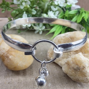 Handmade Sterling Silver West Indian Bangles: Boho Chic Jewelry