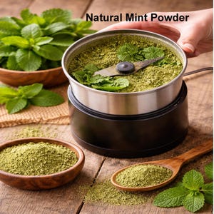 Organic Mint Powder | Natural Pudina Leaf for Digestion, Skincare