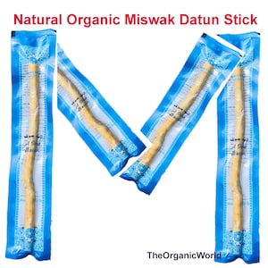 Salvadora Persica Miswak | Bâtonnet de nettoyage dentaire naturel | Soins bucco-dentaires respectueux de l'environnement