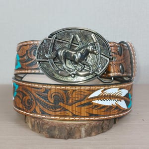 Mustang Belt Buckle | Western Cowboy Belt Buckles | Personalized Hidden Design Belt Buckles | Trendy Belt Buckles | Gifts for Him