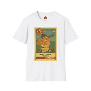 Hank « Tater » Trotter Nutty Nine All-Stars T-shirt - T-shirt de baseball, t-shirt vintage, chemise de sport, t-shirt drôle