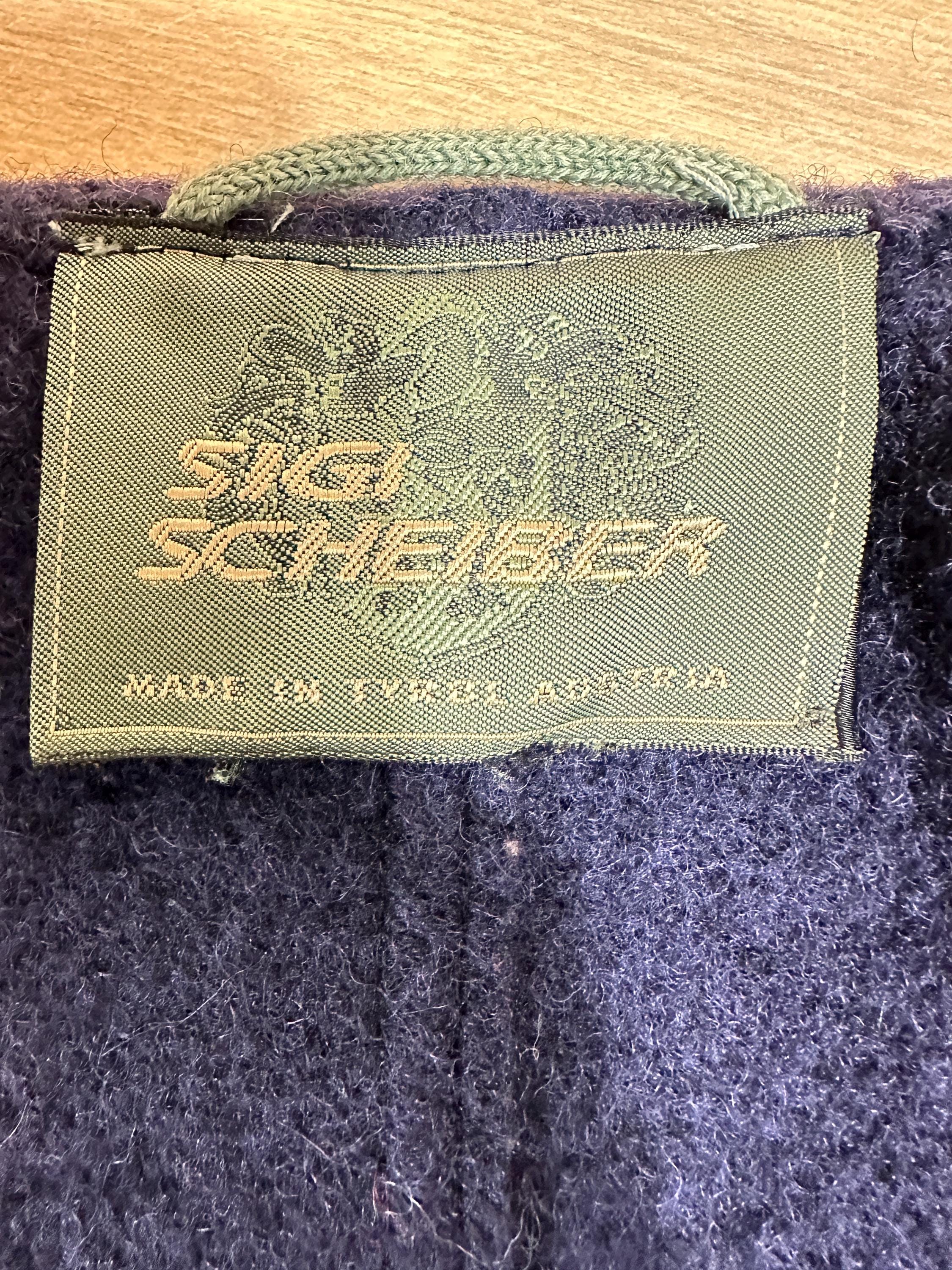Vintage Austrian Sigi Scheiber Jacket in Pure Virgin Wool