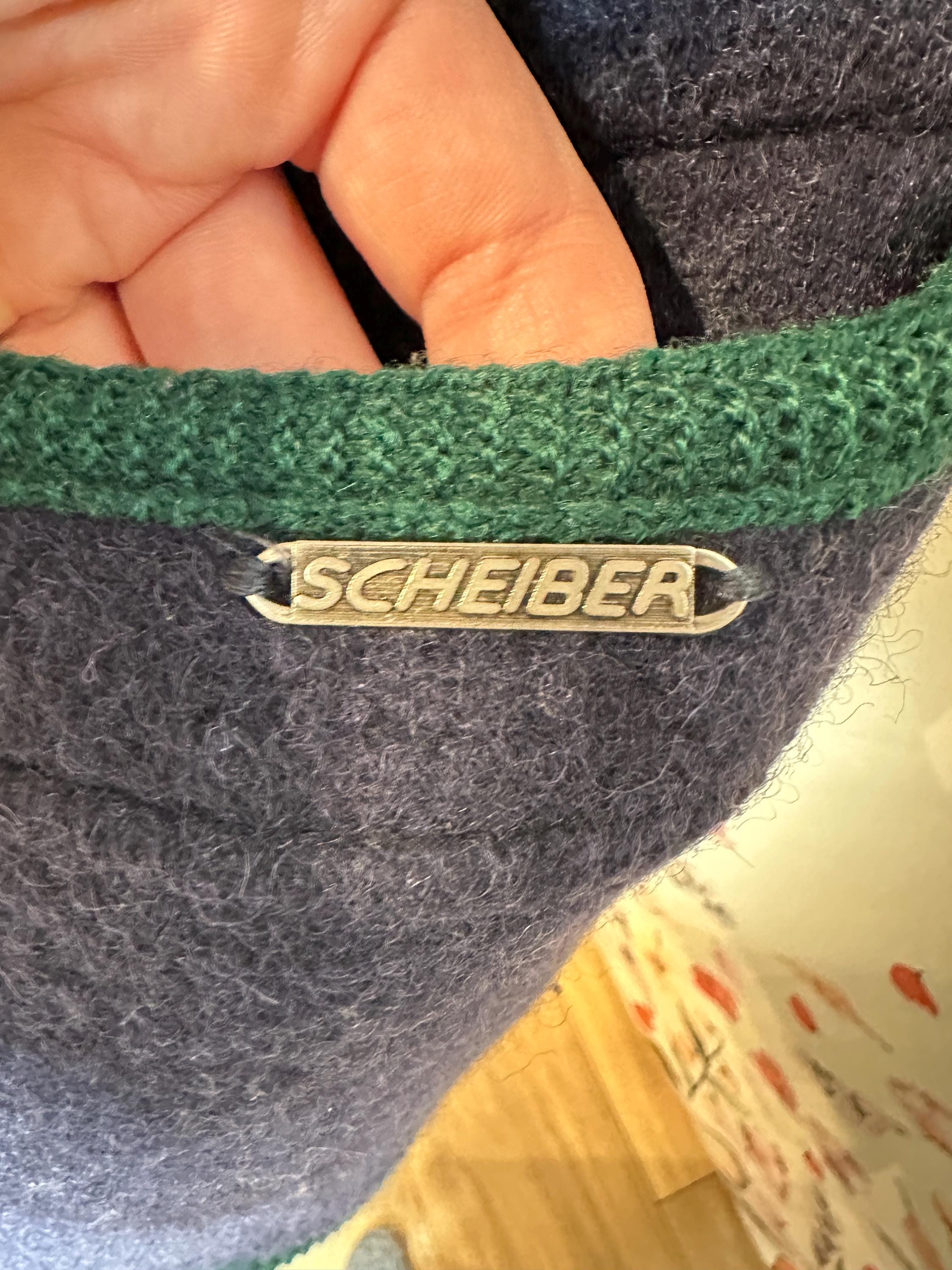 Vintage Austrian Sigi Scheiber Jacket in Pure Virgin Wool