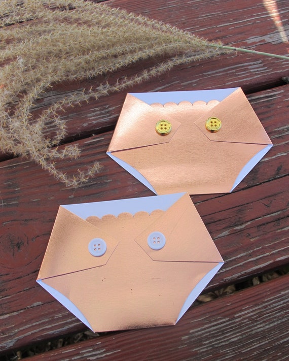 Rose Gold Baby Shower Game Prizes - Shower Prize - Game Gift/Gift Card Holder/Diaper Raffle Prize/Winner/Door Prize/Giveaway Il_570xn