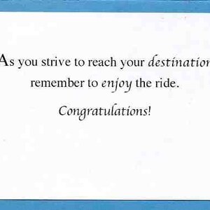 Graduation Congratulations Card bicycle Girl High School - Etsy