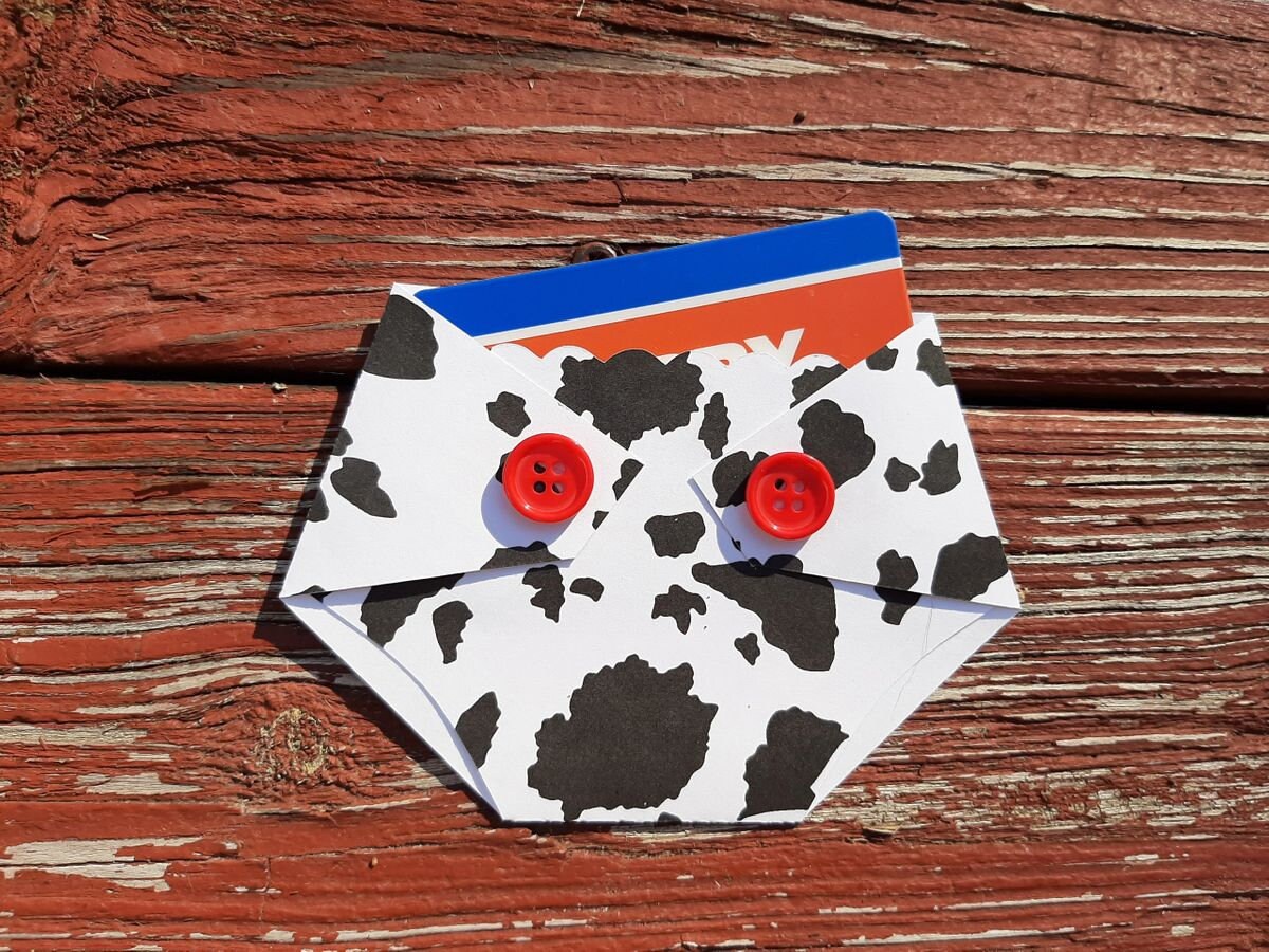 Baby Shower Game Prizes Diaper Shaped Gift Card Holder Farm Etsy