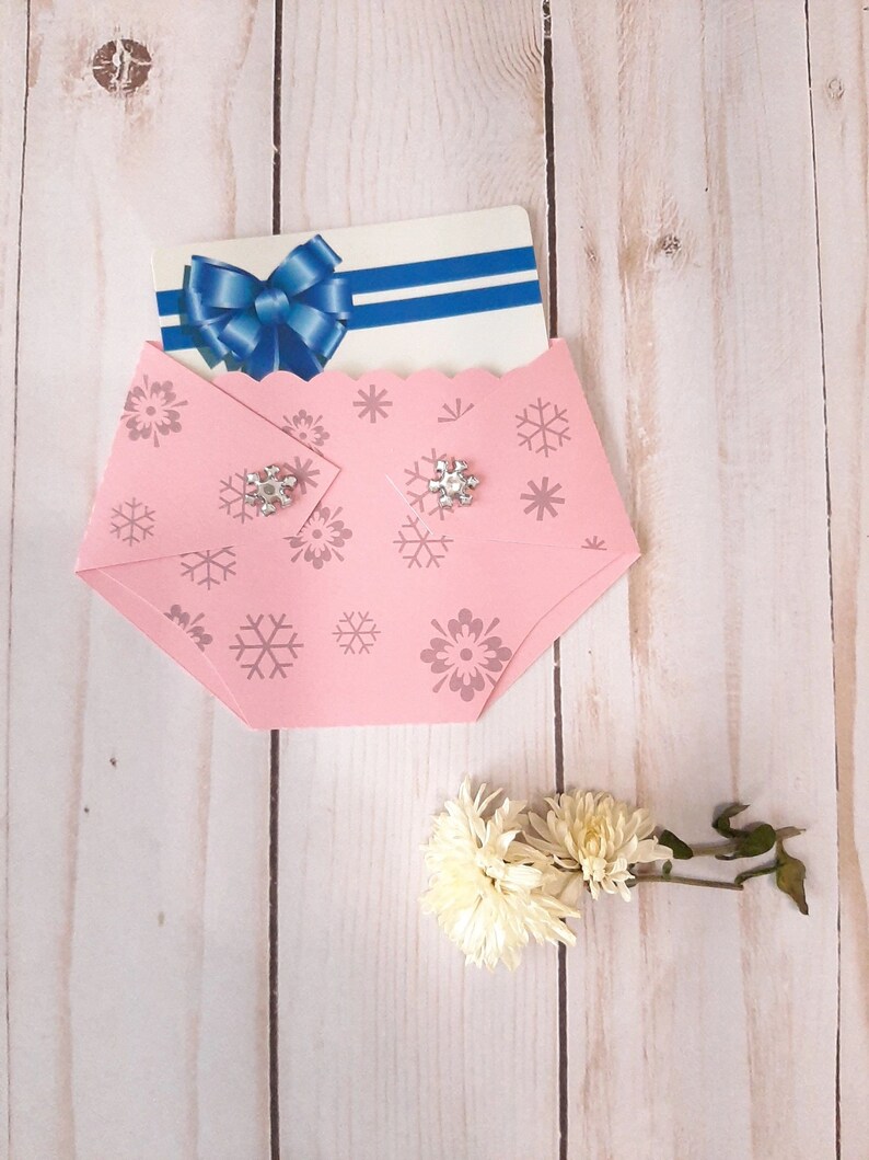 Baby Shower Gift Card Holder Winter Wonderland Shower Game Etsy