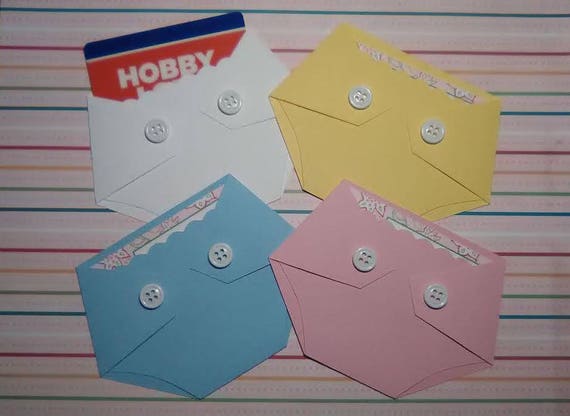 Baby Shower Prize Diaper Raffle Prizes Gift Card Holder Etsy