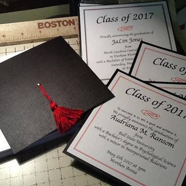 Graduation Announcements Etsy