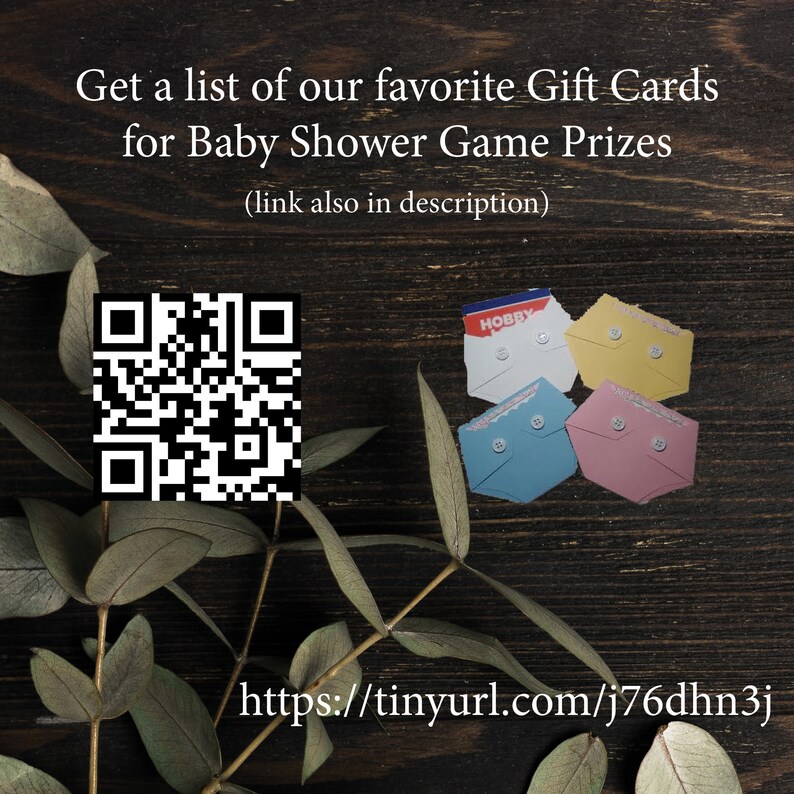 Baby Shower Game Prizes Diaper Shaped Gift Card Holder Farm Etsy
