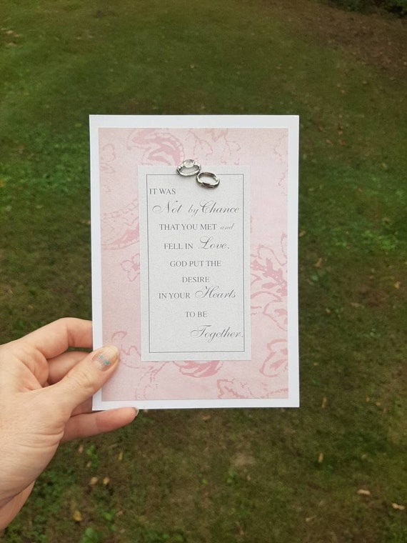 Inspirational Wedding Congratulations Card | Etsy