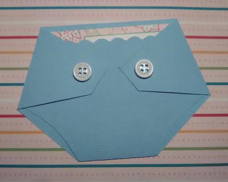 Baby Congratulations Card Gift Card Enclosure Gift Card Holder for Baby Baby Shower Gift Card Baby Shower Prize Game Prize