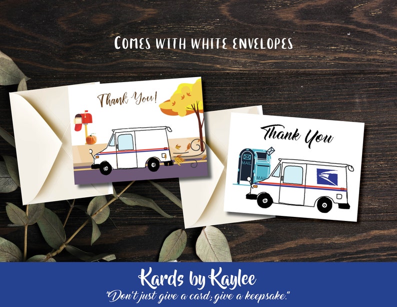 for Letter Carrier my USPS Thank You Card for my Mail Carrier my Postal Worker Card for the Person who delivers the mail