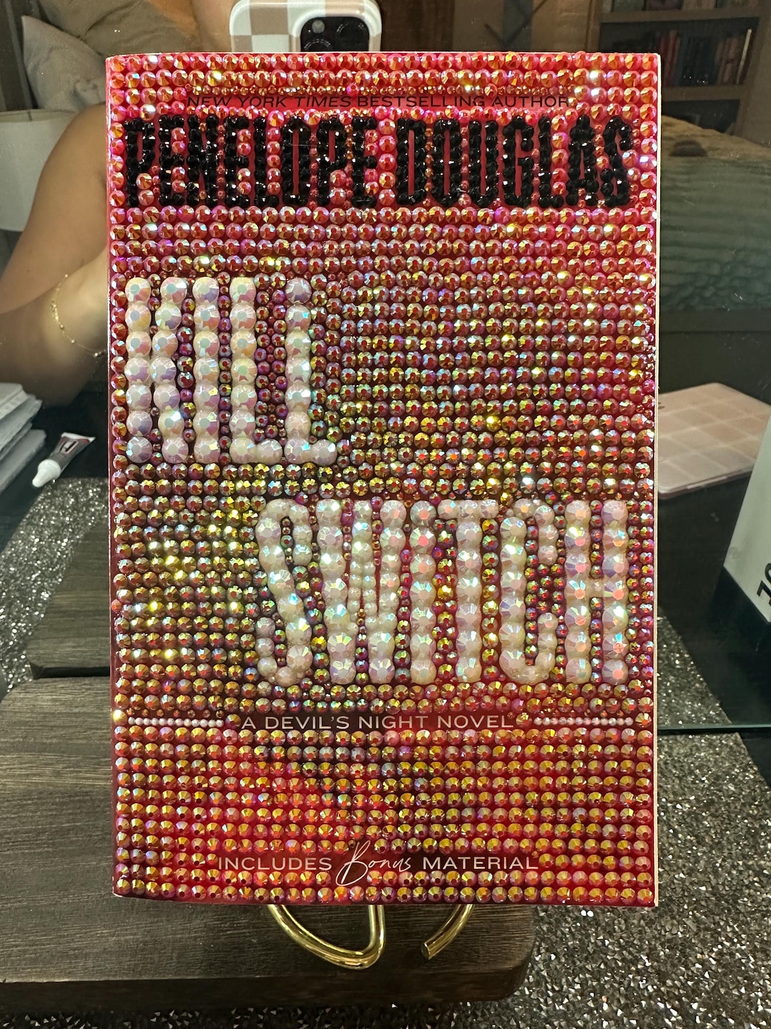 Custom Bedazzled Kill Switch Book by Penelope Douglas - Etsy