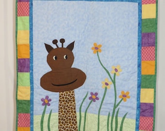 Giraffe Baby Quilt