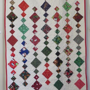 Christmas Diamonds Quilt