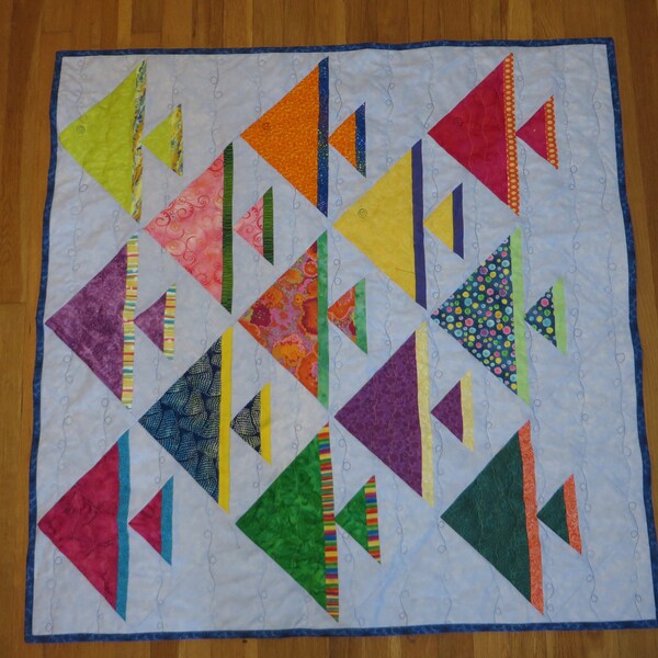 Tropical Fish Quilt Etsy