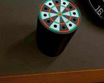 3D Printed Wall Mounted Dart Holder – Holds 12 Darts – Dartboard Accessory/Storage Organizer
