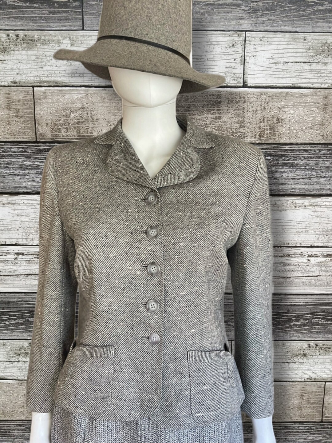 Grady Tweed Cropped Jacket