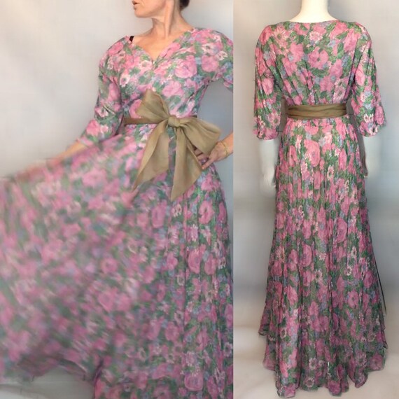 garden party maxi dress