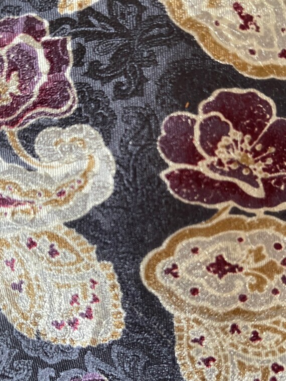 Gorgeous Vintage Oscar de La Renta Baroque Silk N… - image 5