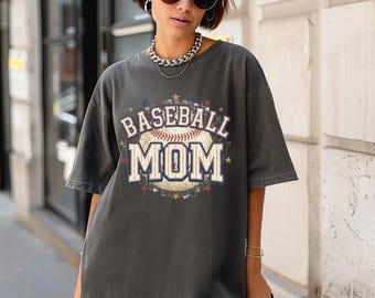 Baseball Mom Vintage Shirt, Mothers Day Shirt