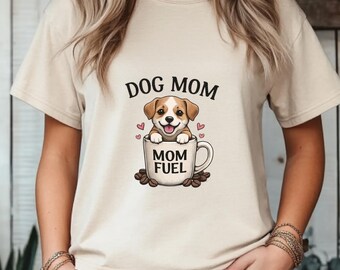 Dog Mom + Coffee Lover + Mother's Day Shirt