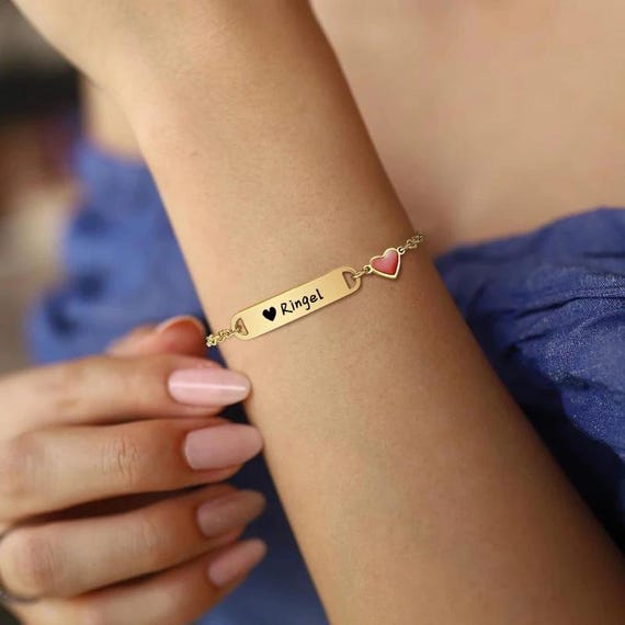 Custom Name Bracelet | Personalized Engraved Jewelry