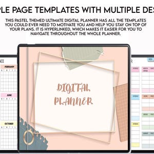 2025 Digital Planner for iPad | GoodNotes & Notability | Daily, Weekly, Monthly PDF Planner