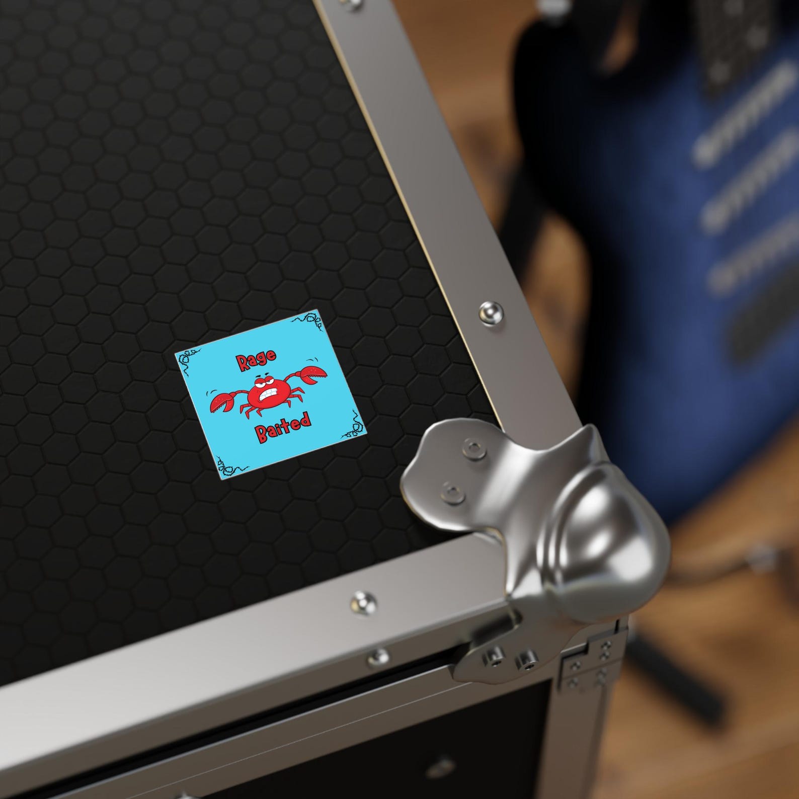 Rage Baited Crab Sticker: Funny Trolling Vinyl Decal - Etsy