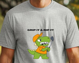 Funny Golf T-Shirt, Golfer Gift, Sports Enthusiast Cotton Tee